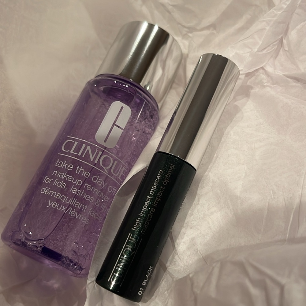 NWT Easy Eye Duo High Impact Mascara AND Take the Day Off Make Up Remover